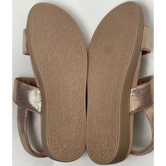 Alegria | Lunah Slingback Sandals Rose Gold Metallic 37 - Picture 7 of 7
